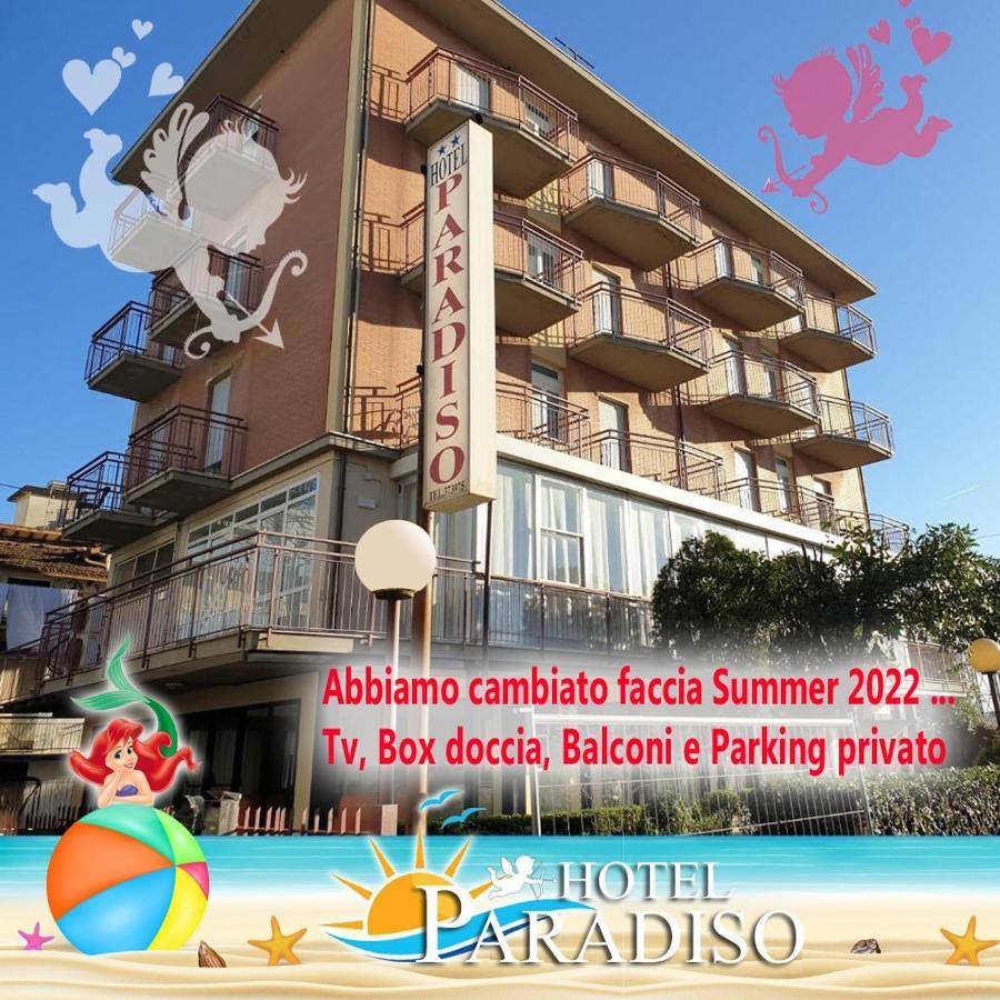 Hotel Paradiso Rímini Exterior foto